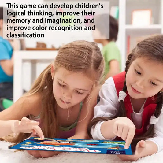 Memory Detective Game Happy Little Detective Memory Game Card Brain Card Games Friendly Party Game For Kids 3 And Up Toddlers2-4