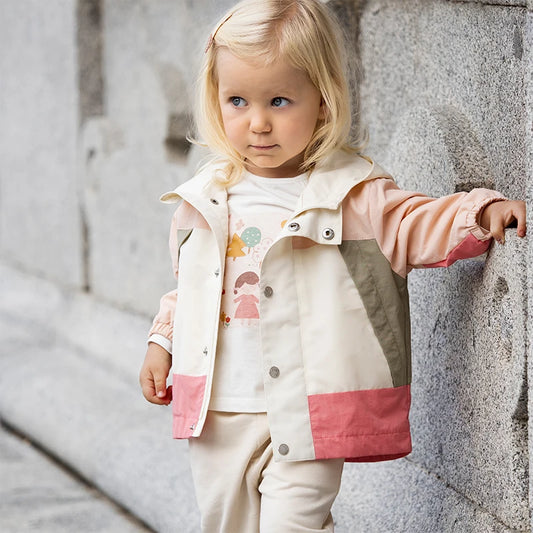 Dave Bella Spring Autumn Child Kid Clothes Children Zipper Hoodie Baby Girls Boys Outwear Baby Clothes 2-11 Years DB1230328