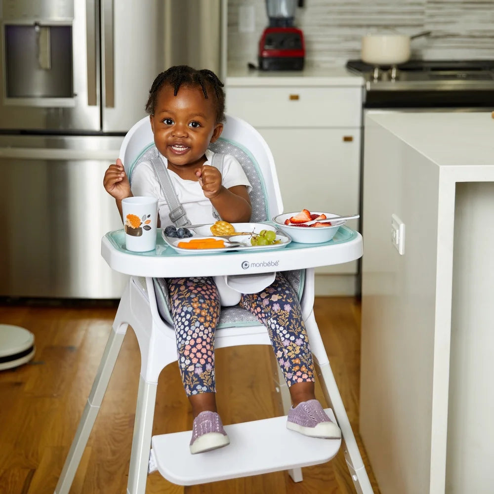 Kids 5-Piece Mealtime Set Woodland Characters Plate Bowl Cup Fork Spoon BPA Free Dishwasher Safe Perfect Gift Children