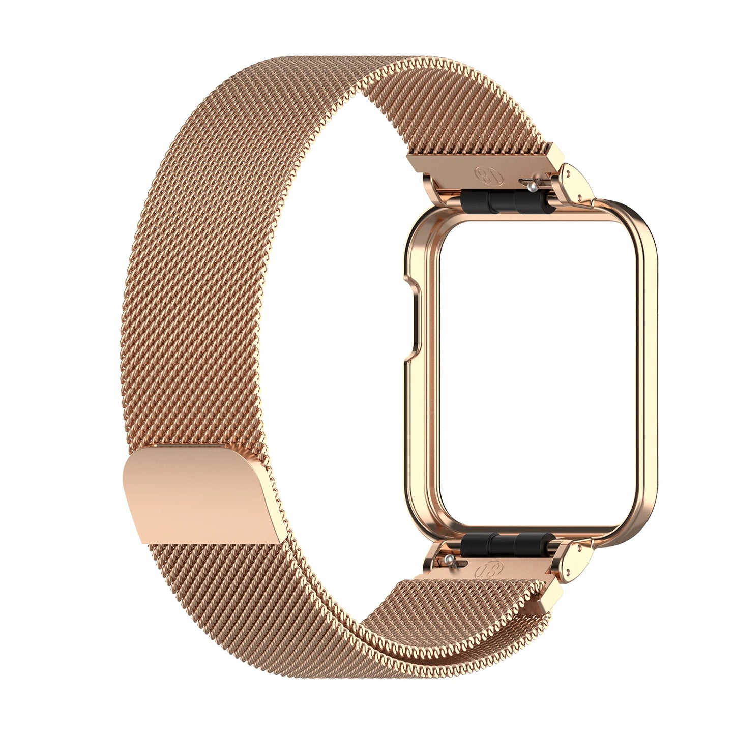 Milanese loop For Xiaomi Mi Watch Lite strap Metal Magnetic Band Redmi watch 2 lite/Redmi watch 1 2/Horloge 2 Bracelet+Case