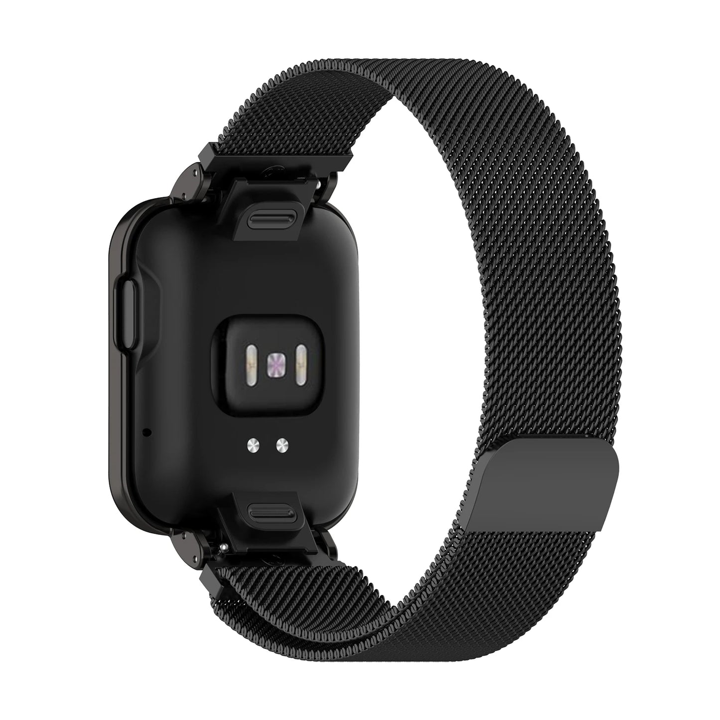 Milanese loop For Xiaomi Mi Watch Lite strap Metal Magnetic Band Redmi watch 2 lite/Redmi watch 1 2/Horloge 2 Bracelet+Case