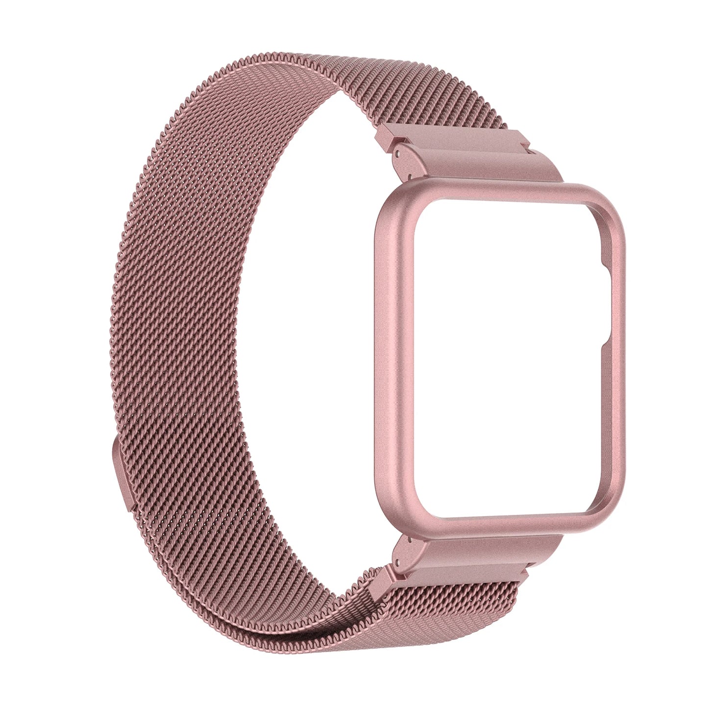 Milanese loop For Xiaomi Mi Watch Lite strap Metal Magnetic Band Redmi watch 2 lite/Redmi watch 1 2/Horloge 2 Bracelet+Case