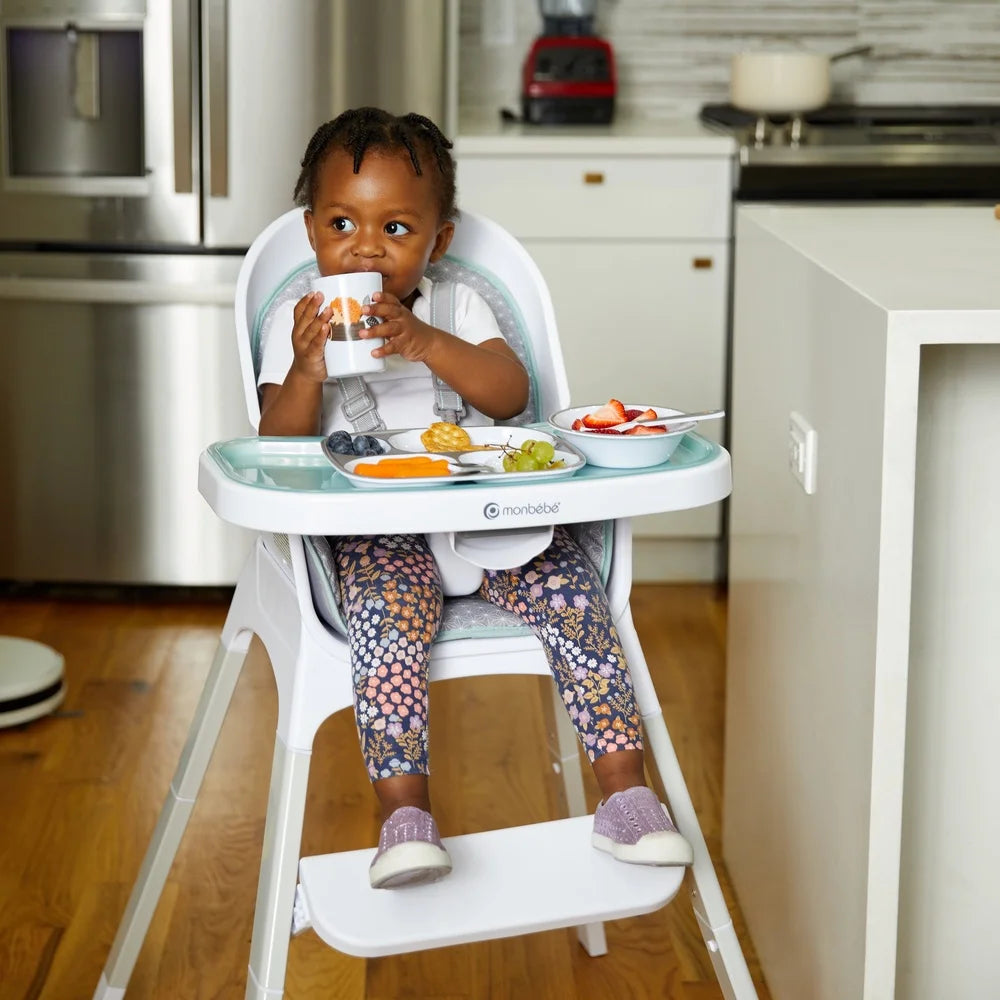 Kids 5-Piece Mealtime Set Woodland Characters Plate Bowl Cup Fork Spoon BPA Free Dishwasher Safe Perfect Gift Children